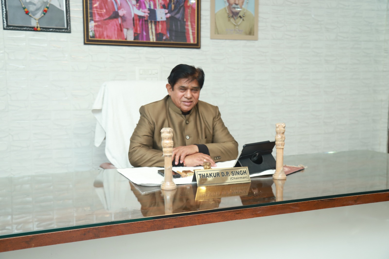 Mr. Thakur D.P Singh, Chairman of DV Public School